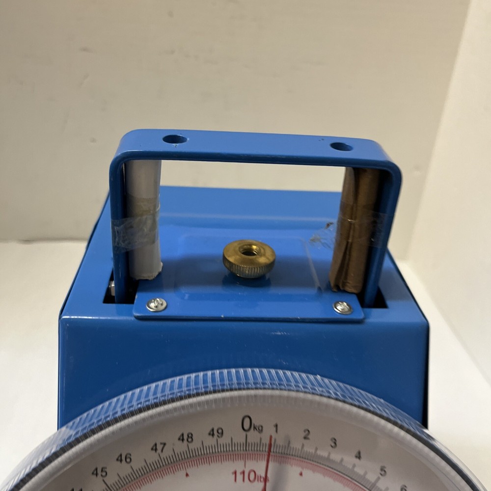 Unbranded Mechanical Spring Dial Scale 9"x9" ** See Description **