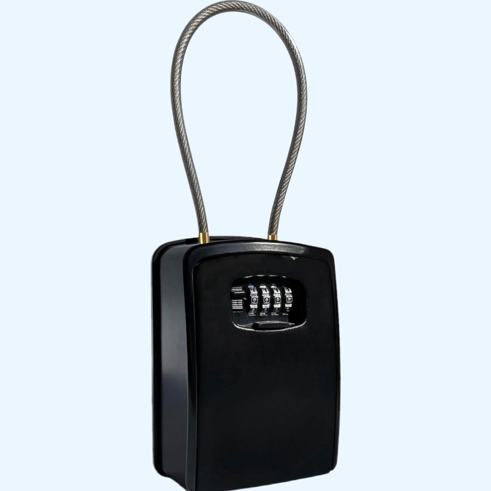 🇺🇸 Extra Large Key Lock Box With Faraday Bag For Turo Hosts.