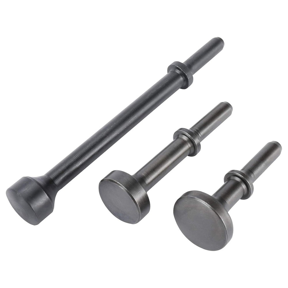 4Pcs Smoothing Pneumatic Air Hammer Bits Air Chisel Drill Bit Kit with Spring