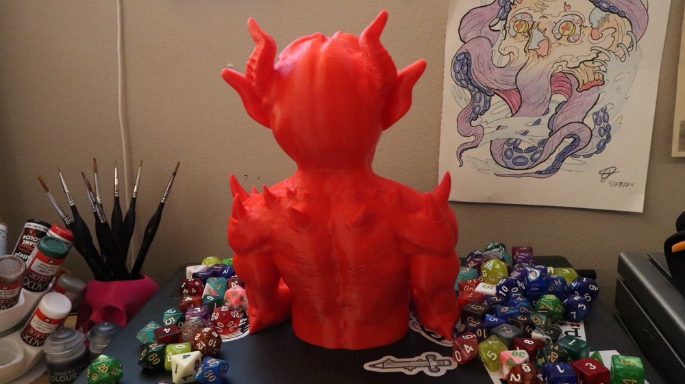 Imp's Hunger Dice Tower - D&D Pathfinder Cthulhu RPG - Gothic Devil Demon DND