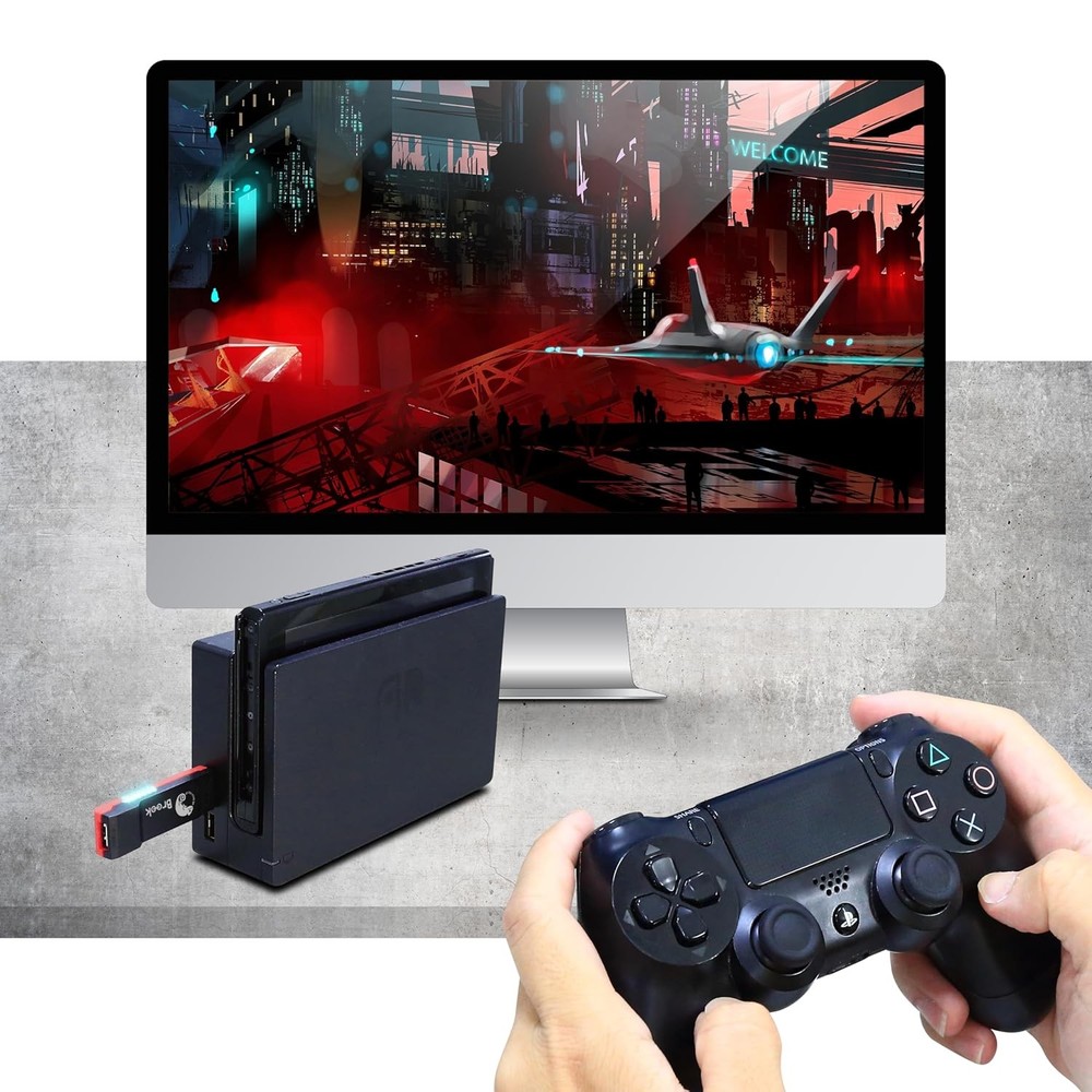 Brook Wingman NS Lite Wireless Controller Adapter for Nintendo Switch 2 and PC