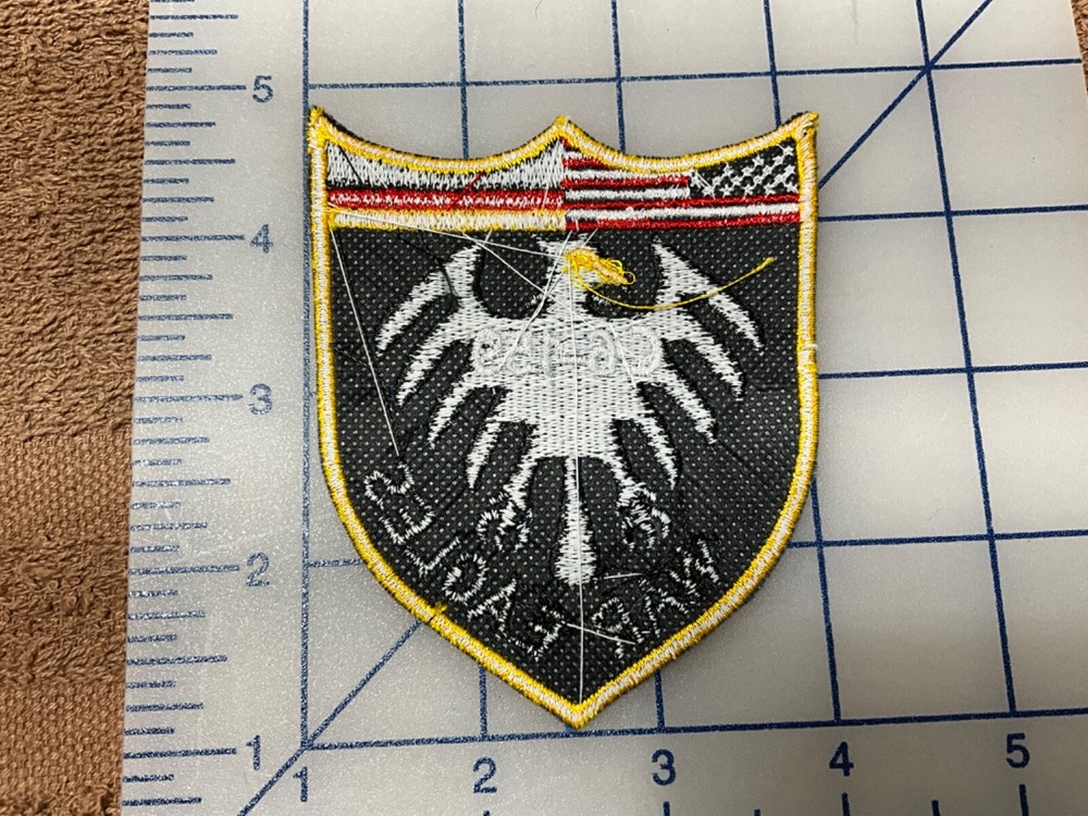 US Army Aviation C Co 6-159TH WAR EAGLES German Made Squadron Patch