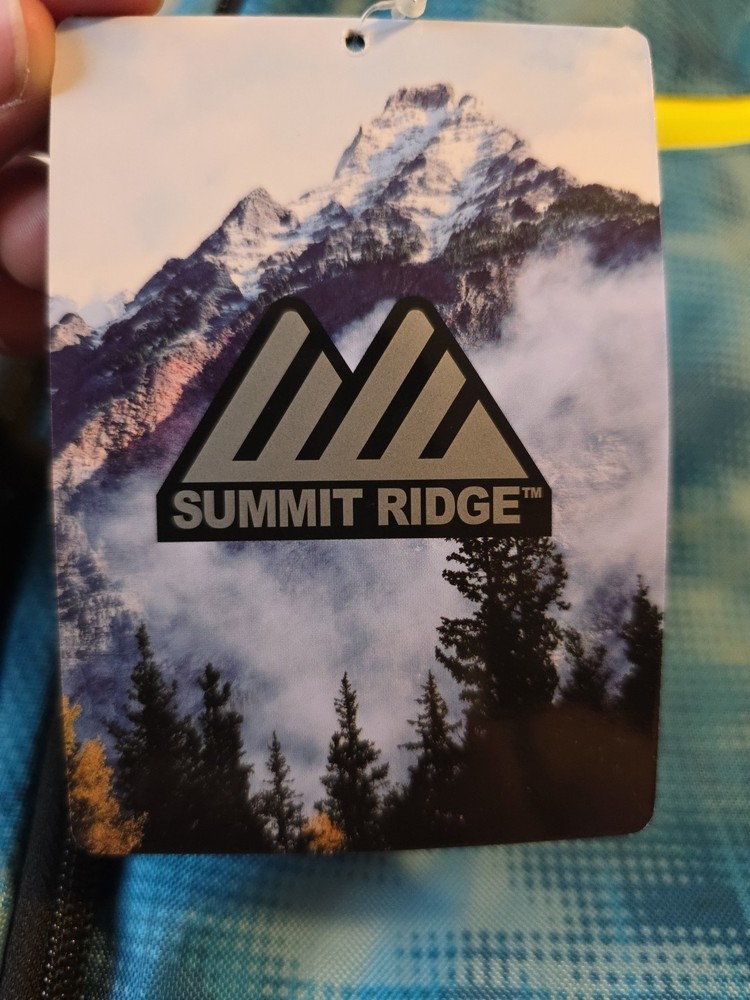 Summit Ridge 18" Backpack - Blue/Yellow/Black - NWT
