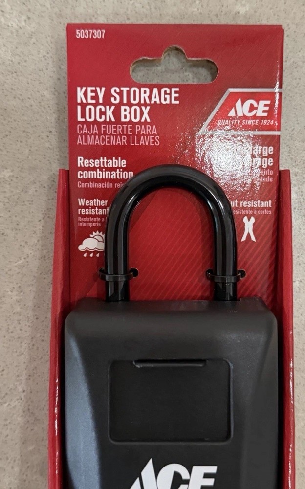 Ace Key Storage Lock Box 5037307