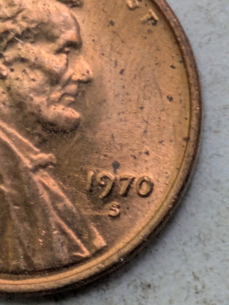 1970-S SMALL DATE Lincoln Memorial Cent Uncirculated