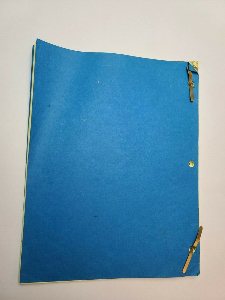 BLUE SKIES / John Peaslee 1994 TV Script, "A Partner Changes Everything"