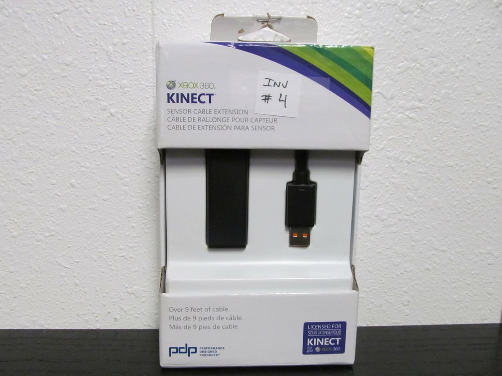 PDP ~ Microsoft Xbox 360 Kinect Sensor Cable 9' Extension Cord  ( INV # 4 )