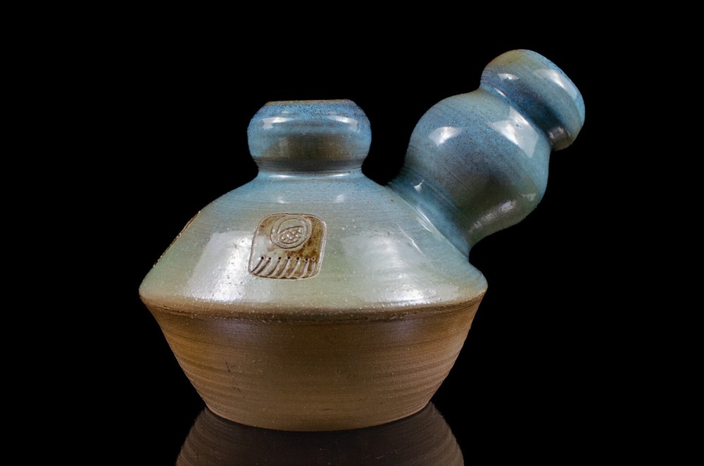 Modern Studio Pottery Udu Drum Instrument with a Mayan Creative Influence