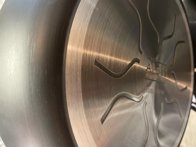 (2 sets) All-Clad HA1 Hard Anodized 8 inch & 10 inch fry pan set