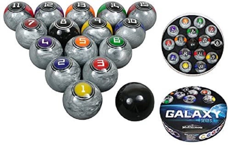 Galaxy Pool Ball Set