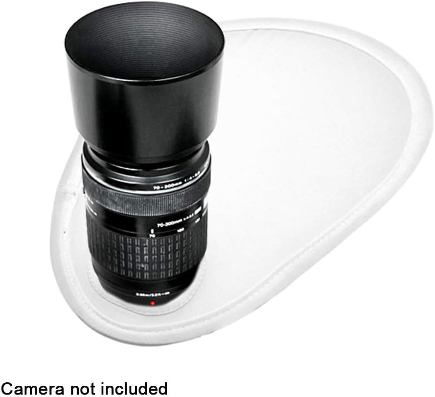 Camera Flash Diffuser,Eliminate Harsh Light and Shadow,Foldable with Storage Bag