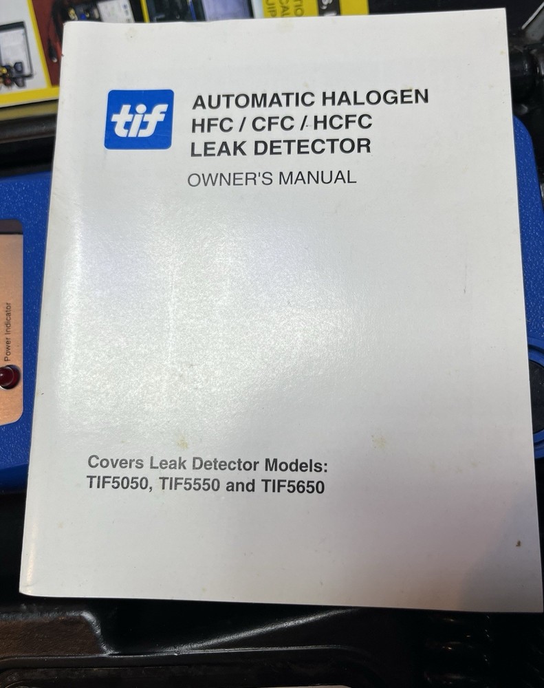 tif 5550 Haligen Leak Detector Used Untested