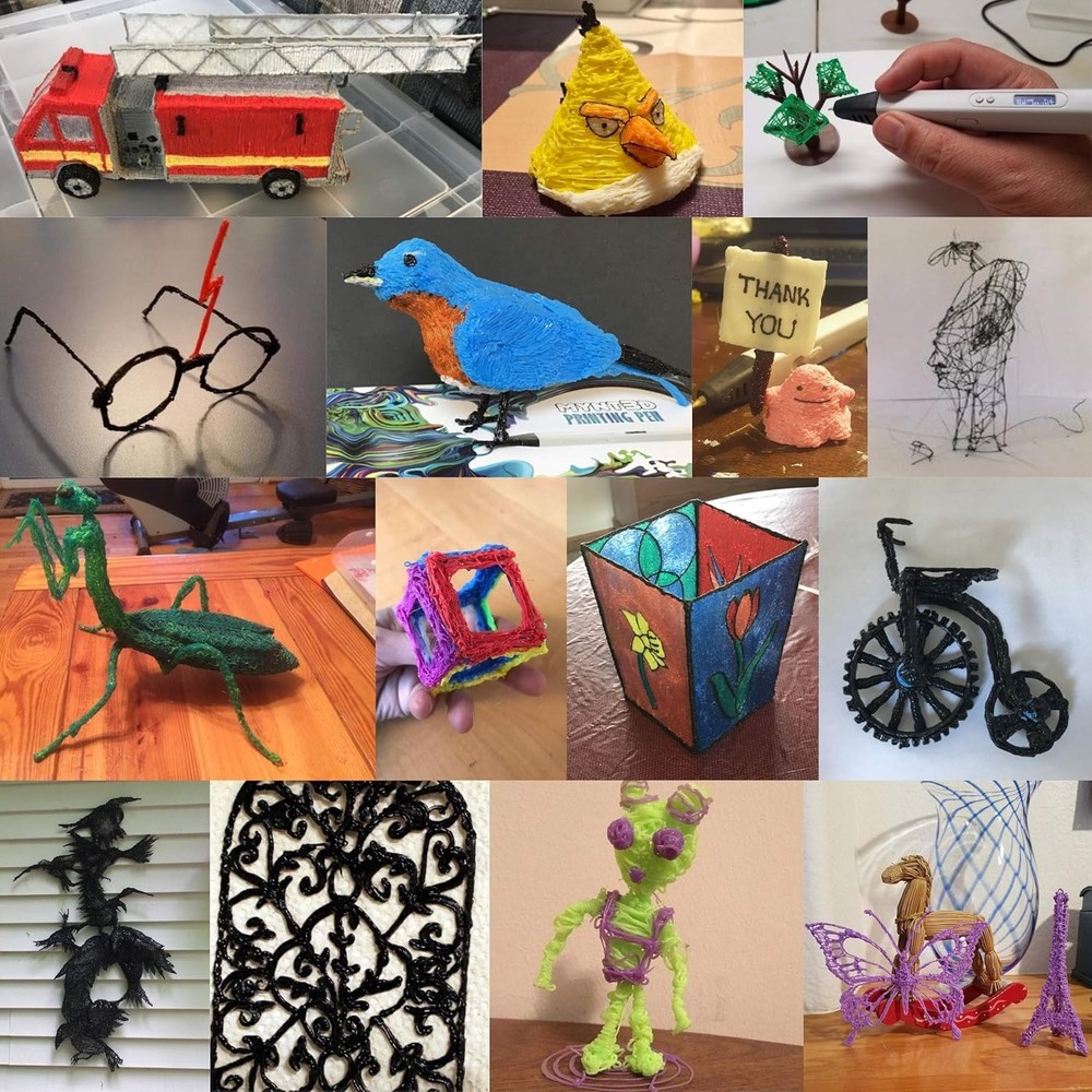 Professional Printing 3D Pen W/ OLED Display