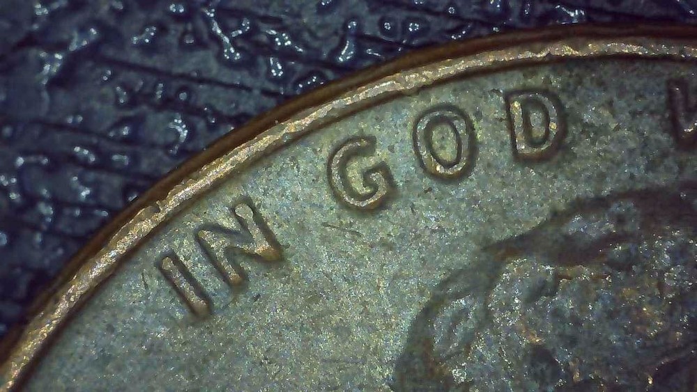 1979 D Lincoln Penny error repunched mintmark