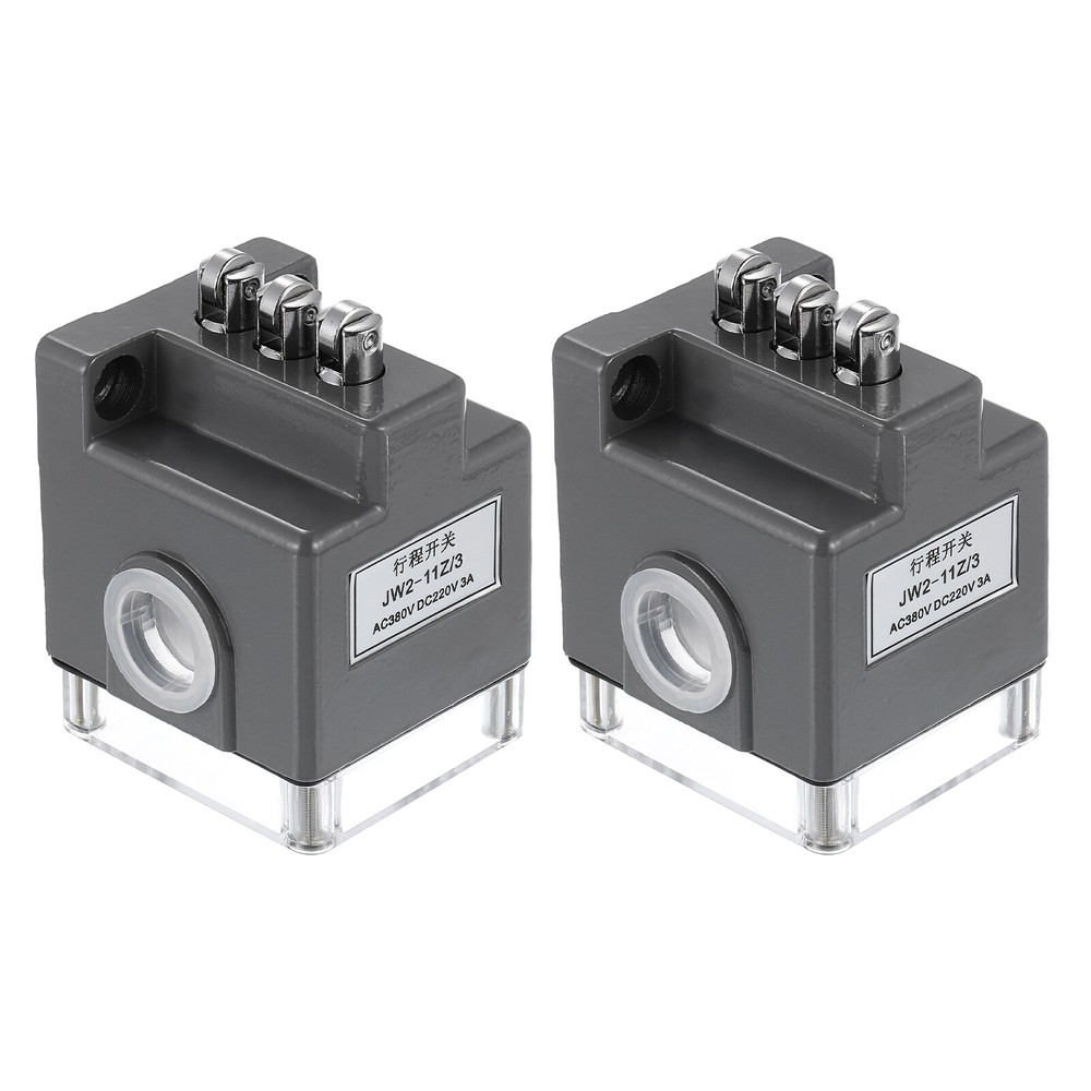 Limit Switch Roller Plunger JW2-11Z/3 Mount 3NC+3NO 3D Printer Switch 2 Pcs