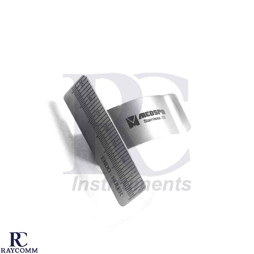 Finger Ruler Span Measuring 35mm Ring Adjustable Dental Endodontic Instruments