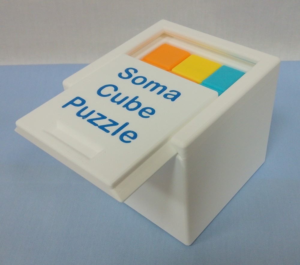 3-D Printed Soma Cube Puzzle