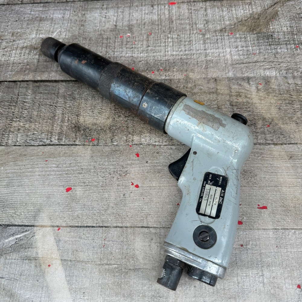 Air Inc Pneumatic Drill Untested Part No 10845