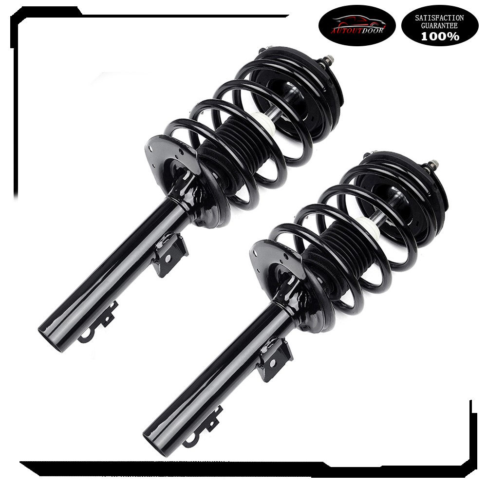 For 1996-2007 Ford Taurus Set (2) Front Complete Struts w/ Coil Spring Assembly