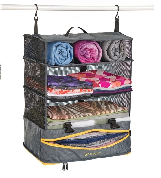 Biaggi Hangmates Hanging Zipcube Large Closet Storage Compression