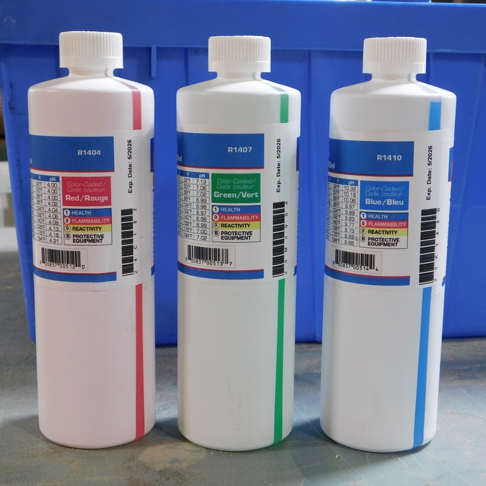 Reed Instruments Buffer Solution set of 3, 10pH,7pH,4pH