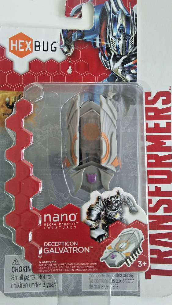 Hex Bug Transformer Bots - Nano - micro robotic creature - Galvatron - NEW -