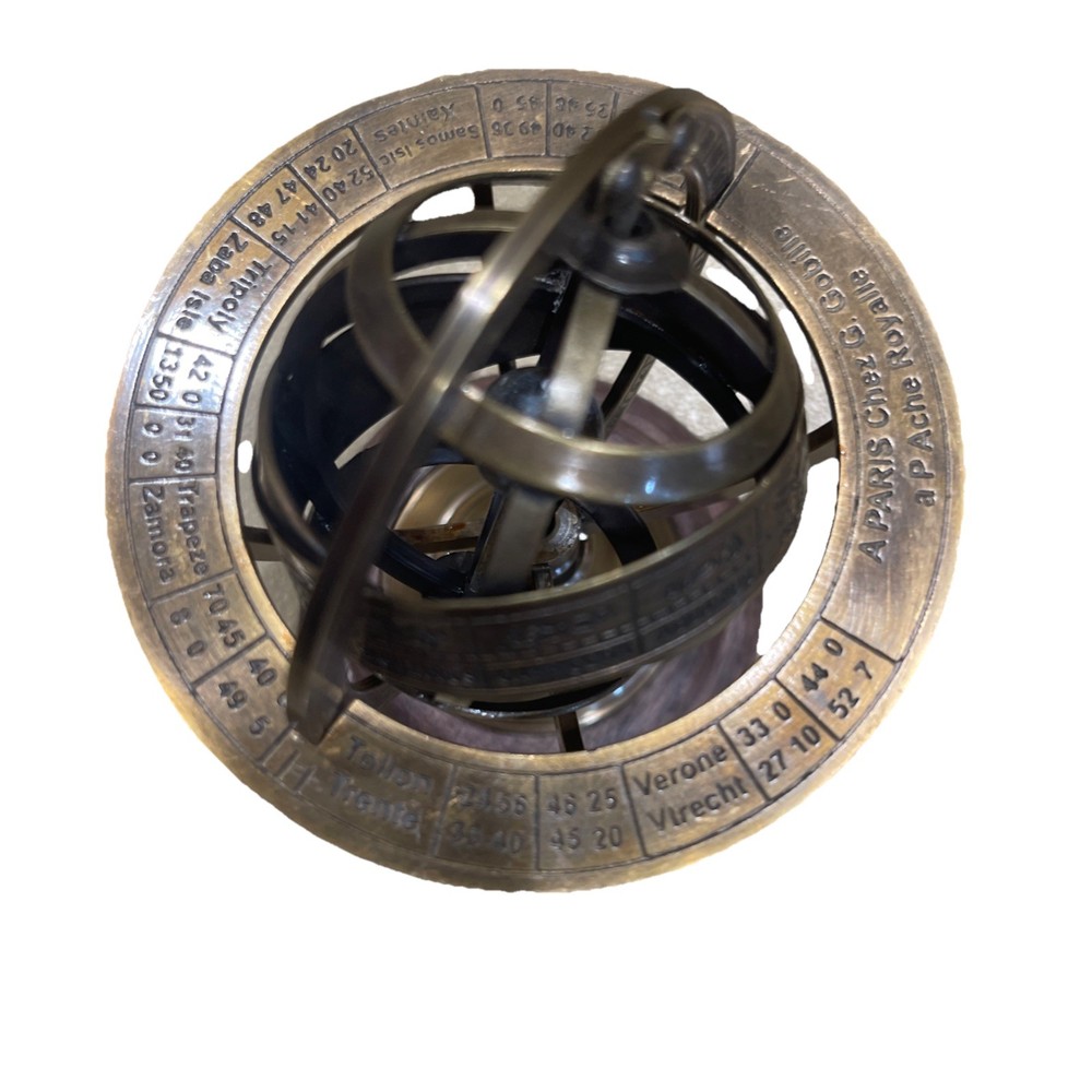 SOLID BRASS ASTROLABE