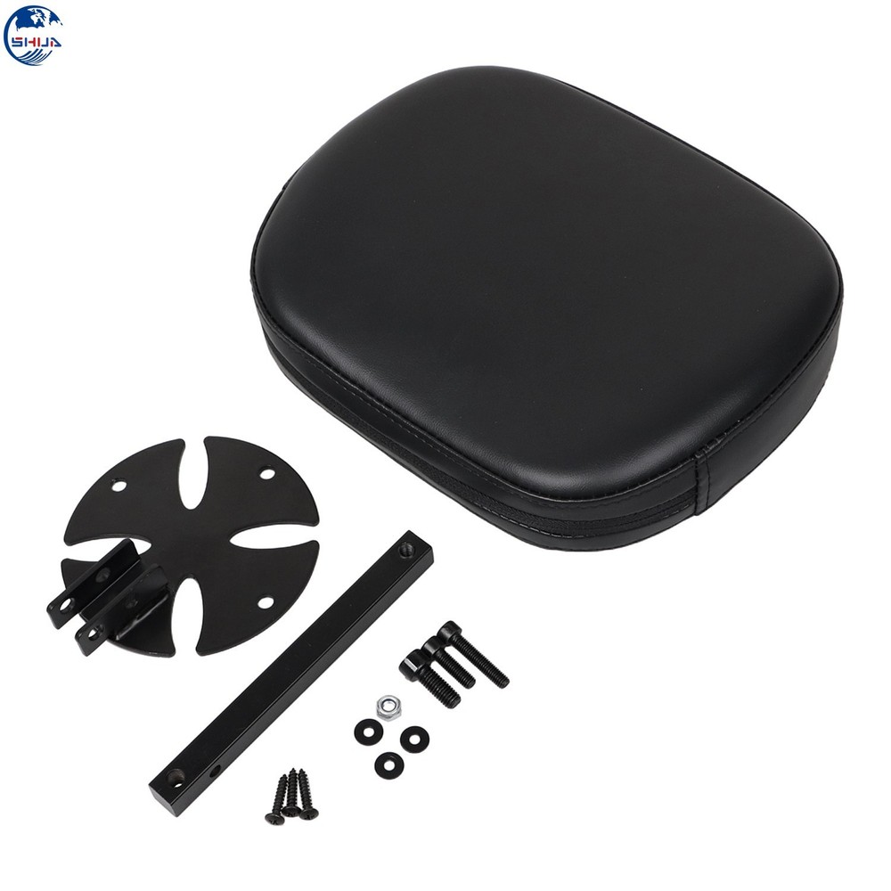 Adjustable Removable Driver / Passenger Backrest Back Rest For Harley Touring