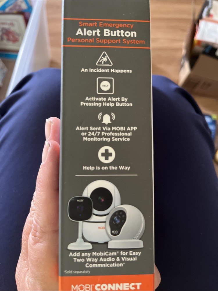MOBI Smart Emergency Alert Button, Personal Support System. #70278