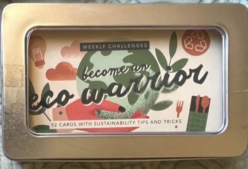 Eco Warrior Weekly Challenges Kit 52 Sustainability Tips & Trips