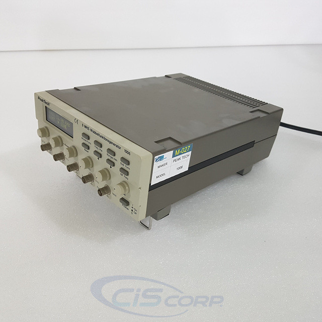 PeakTech Wobbelfunktionsgenerator 1006