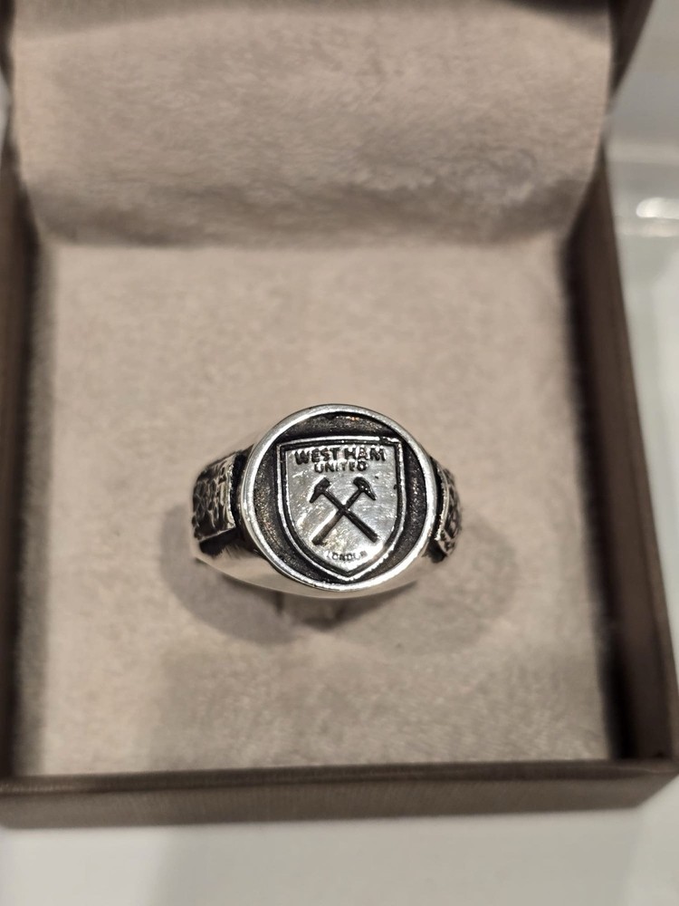 West Ham silver ring 925