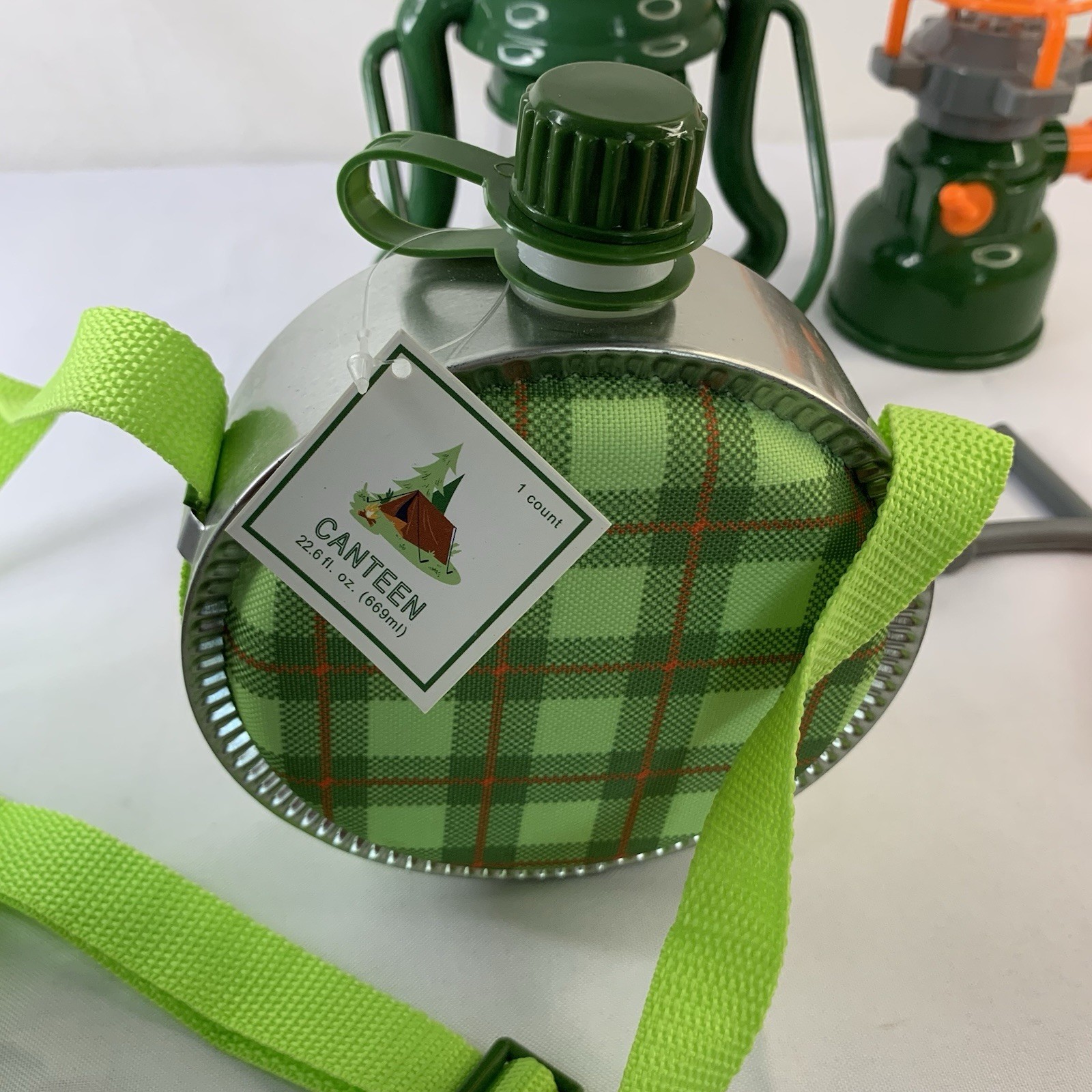 Kids Pretend Play Set Camping Set Lantern Watch Lot Toddlers Preschool