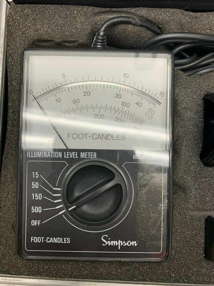 Simpson 408-2 Illumination Level Meter