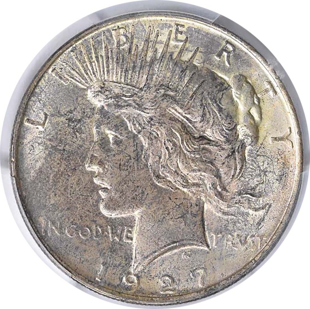 1927-D Peace Silver Dollar MS63 PCGS