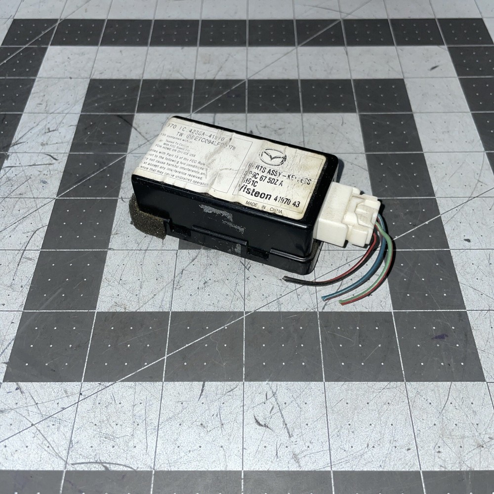 2006 2008 Mazda 6 Mazdaspeed GP9C-67-5DZA Keyless Entry Control Module