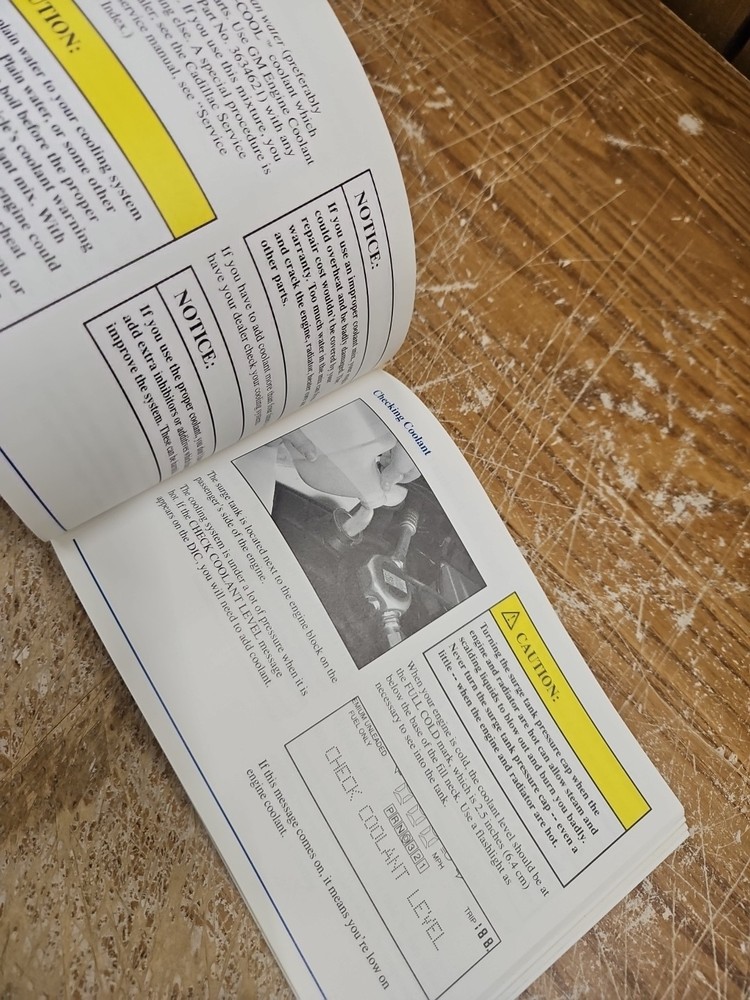 1997 Caillac Deville Owners Manual