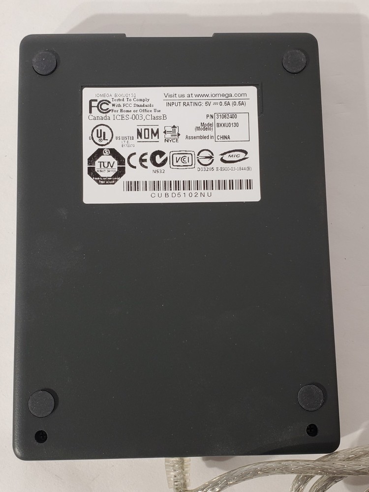 Iomega Floppy - External USB Powered Drive - PC & Mac