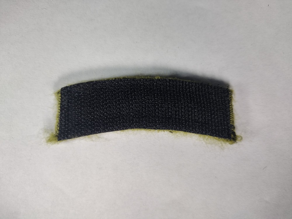 LIL' MAN Rocker Tab Patch OD Green Hook & Loop Embroidered