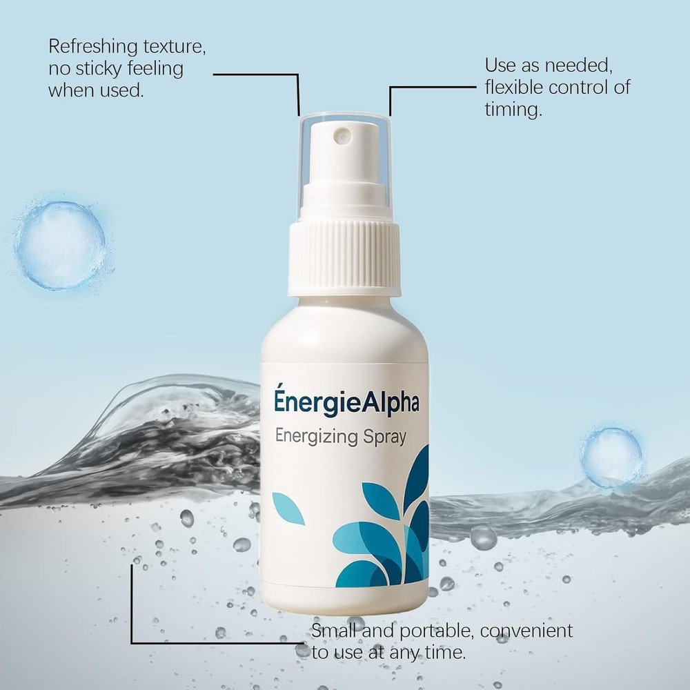 Energizing Spray for Men Refreshing Lightweight Daily Use Formula