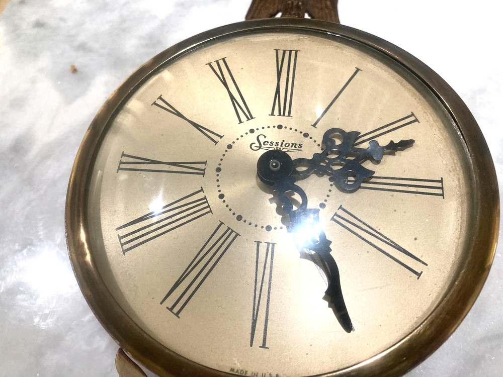 Sessions Quartz Banjo Clock Working