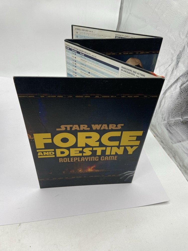 star wars force and destiny dm screen