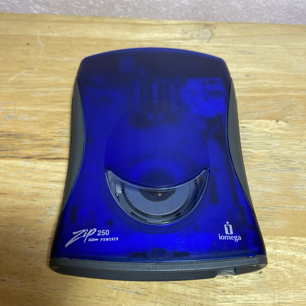 Iomega ZIP 250 External USB Drive  Used