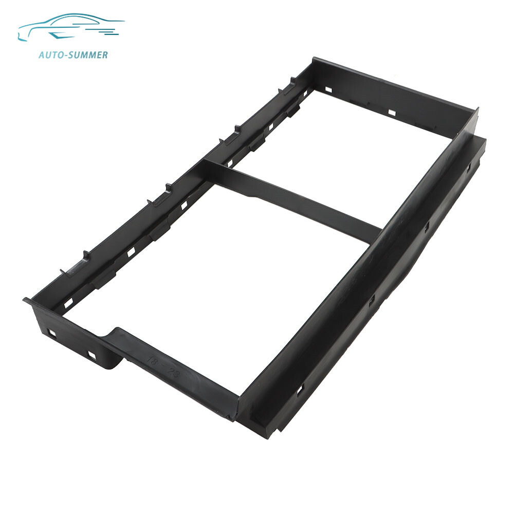 Radiator Grille Air Shutter Control Upper & Lower Black For 2021-2023 Ford F-150