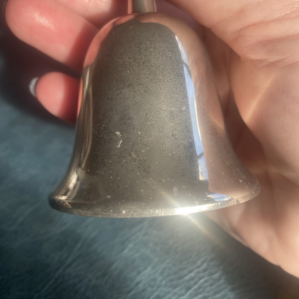 EALES Hand Service Bell Silverplated
