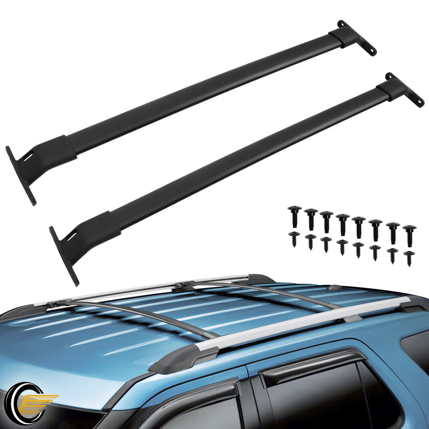 225LBS Roof Rack Cross bars For Ford Expedition Lincoln Navigator 2018-2026