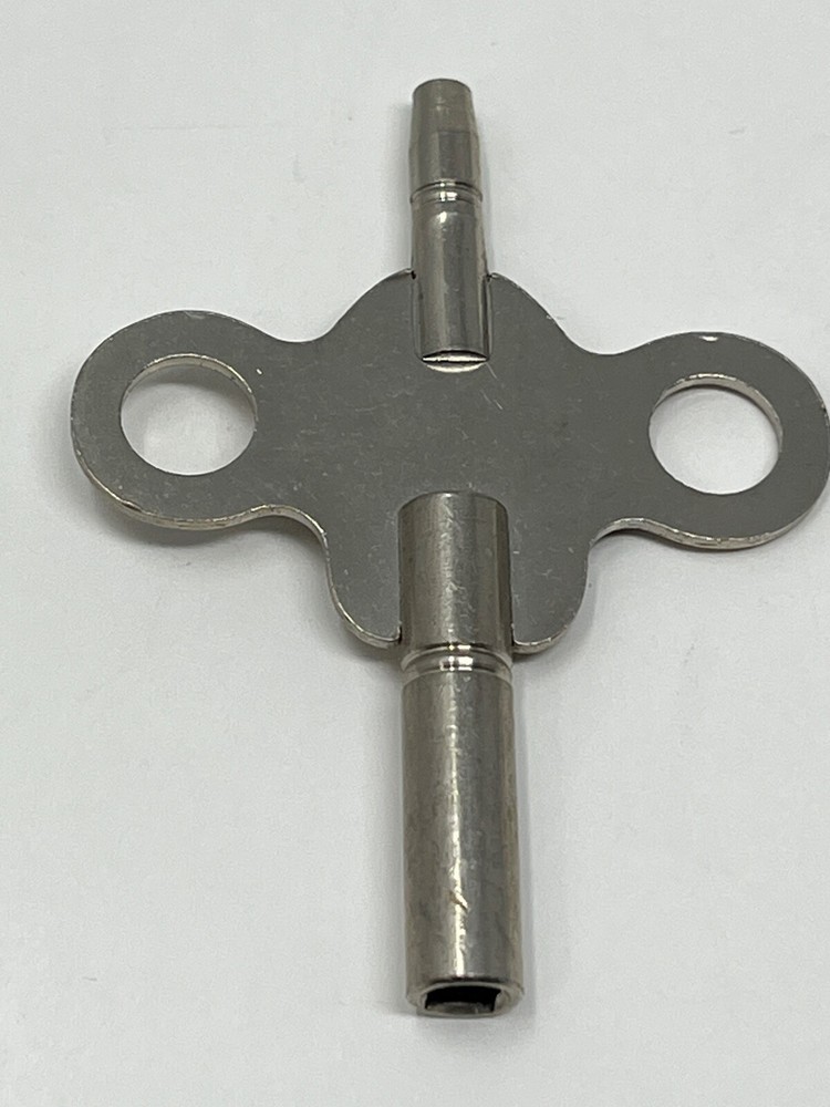 NOS India Double End Clock Key Sizes 8 & 000