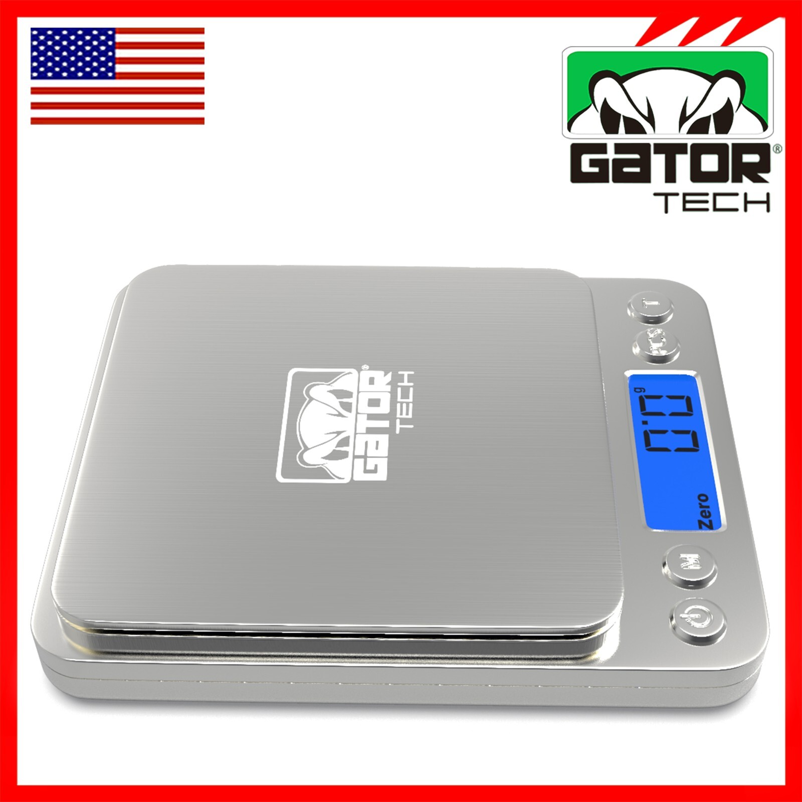 Digital Weight Scale Kitchen Jewelry Gold Grain Food MiniSize Gram 2000g x 0.1g