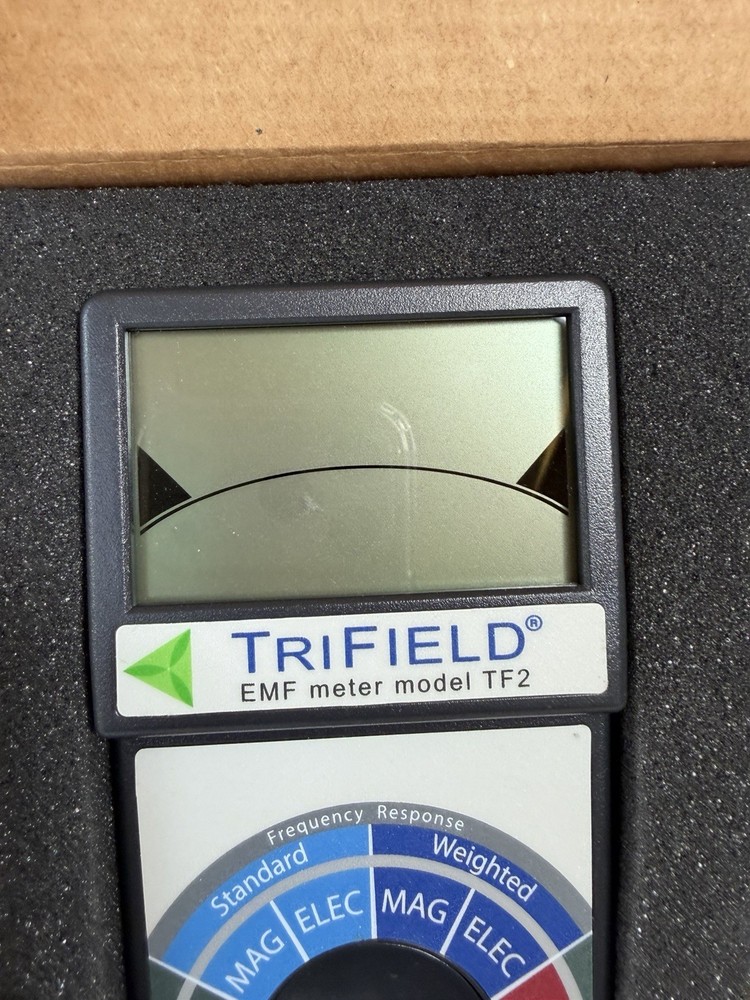EMF Meter Model TF2 Handheld Detector for 3 Types of EM Fields, Tested & Working