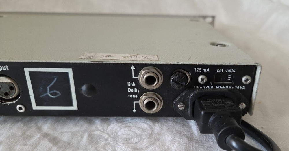 Dolby Noise Reduction System 360-1 Rack Mount w/A Type Module #22 / Unit #2